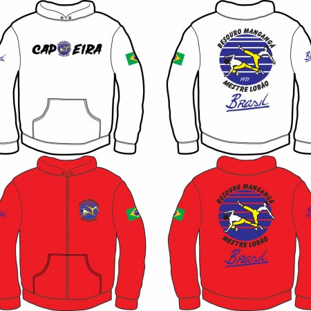 MOLETOM - "Capoeira Besouro Mangangá''